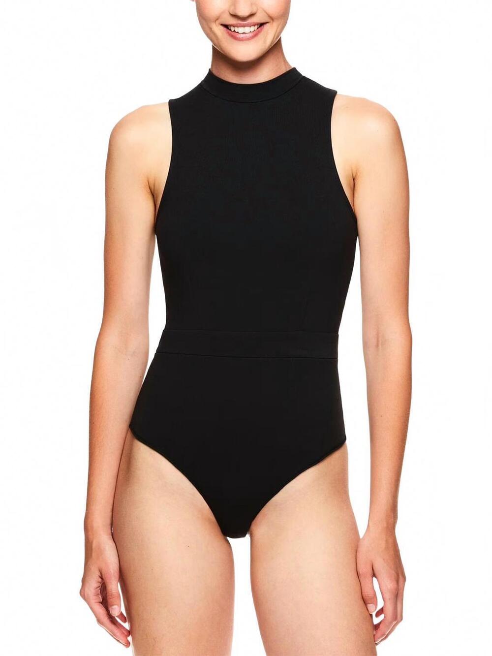 NEW GAIAM bleeker fitness running bodysuits in black